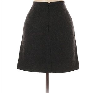 J Crew Wool Mini Skirt